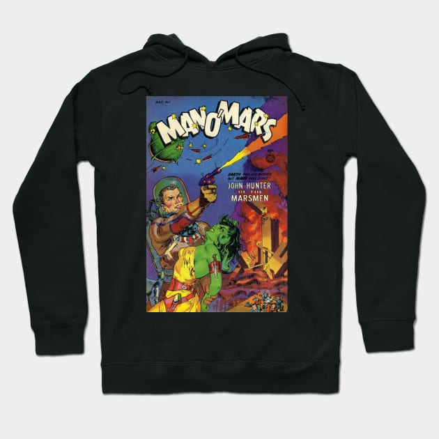 Man O Mars! Hoodie by forgottenbeauty